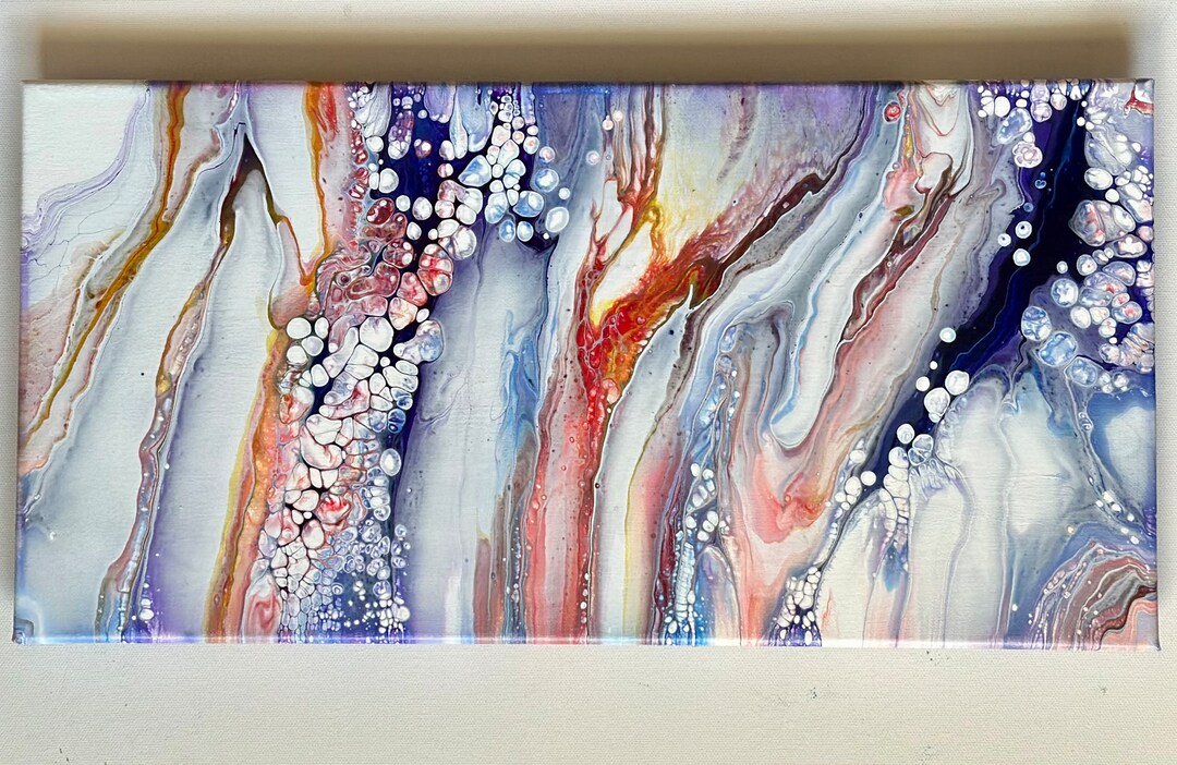 Original acrylic pouring,